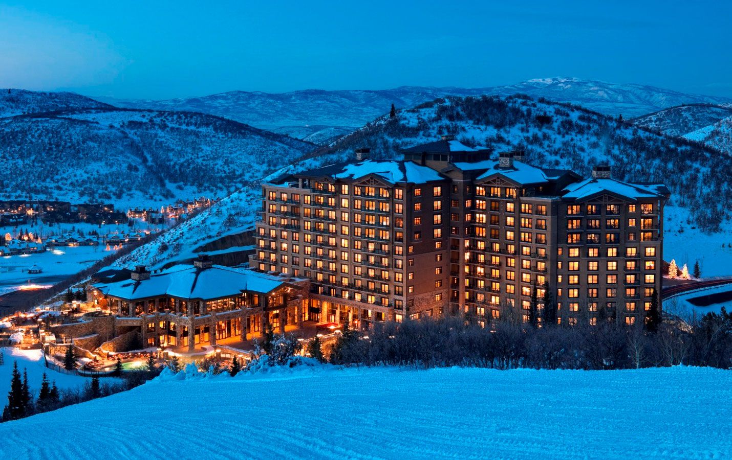Defying Gravity at St. Regis Deer Valley Trampoline Snowboarding