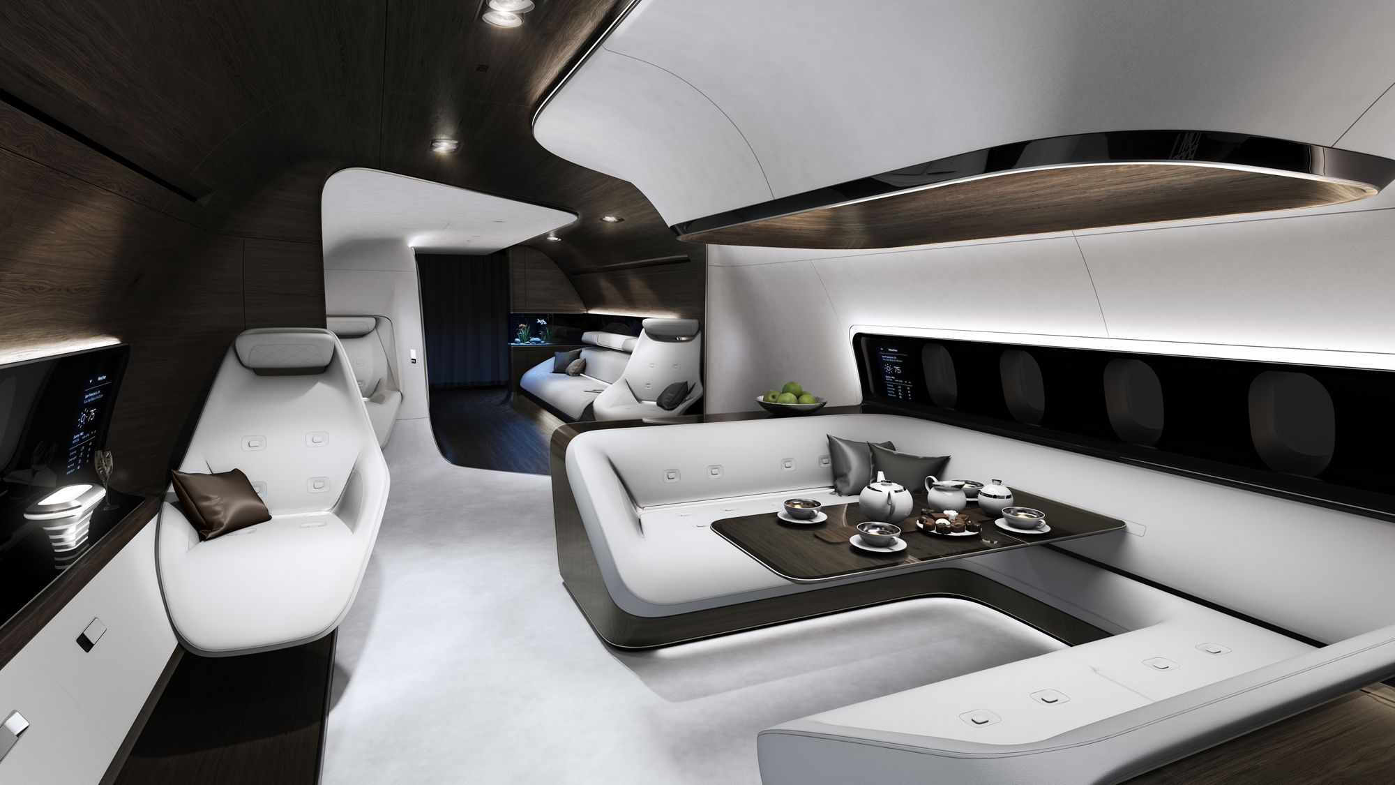 Mercedes-Benz, Lufthansa ,VIP Jet Cabin