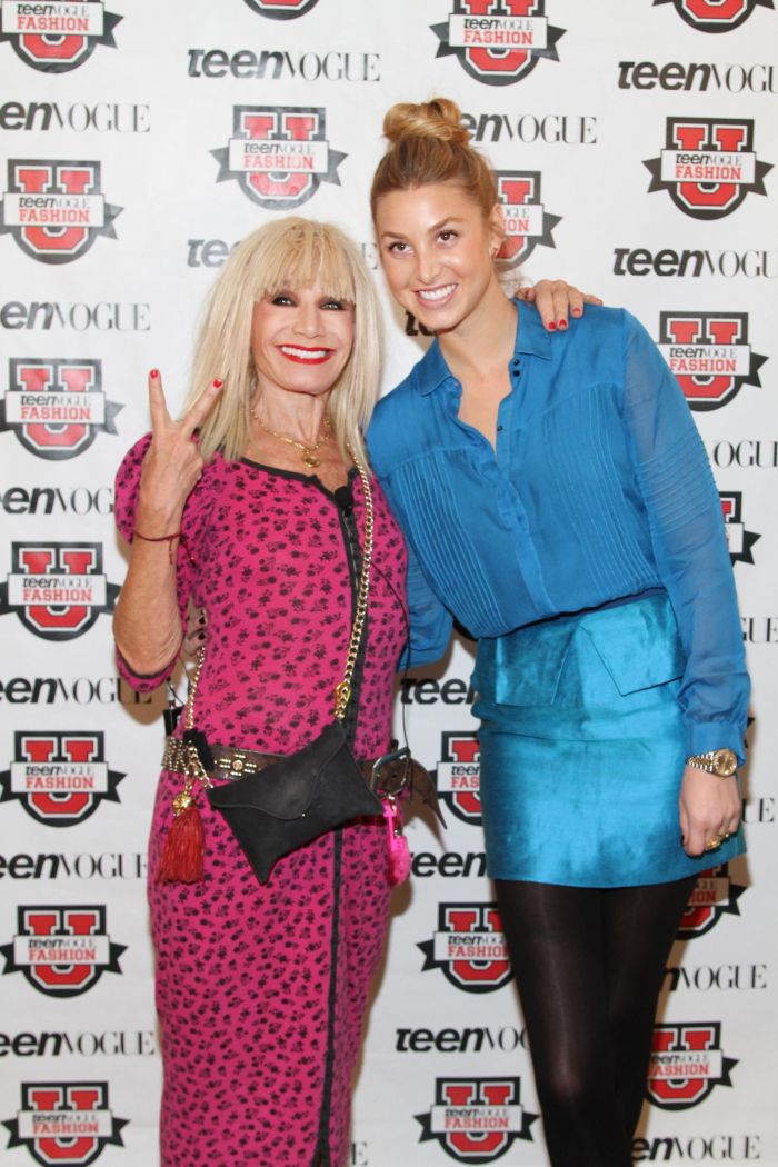 Betsey Johnson and Whitney Port at Teen Vogue's Fashion Univers