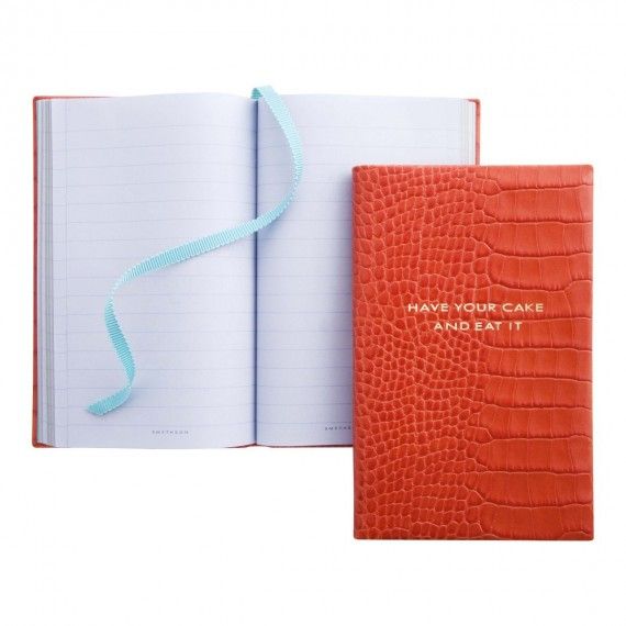 Have Your Cake And Eat It Notebook by Smythson
