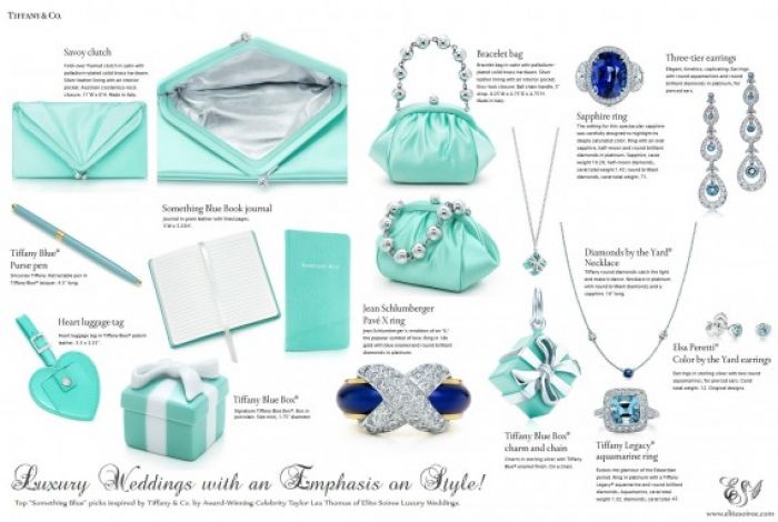 Something Blue picks by Taylor Lea Thomas inspired by Tiffany &