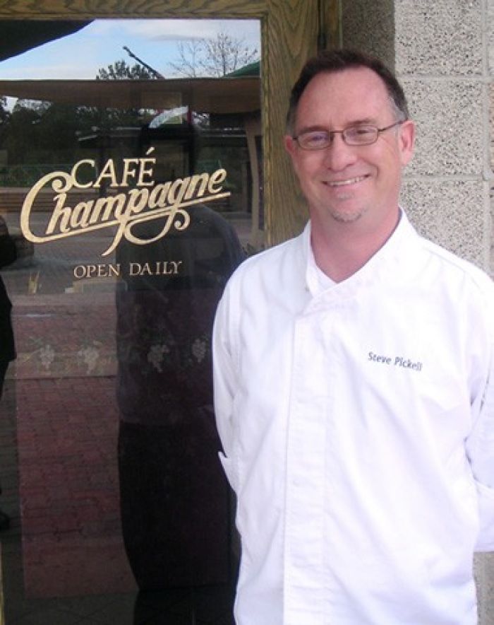 Steve Pickell of Cafe Champagne