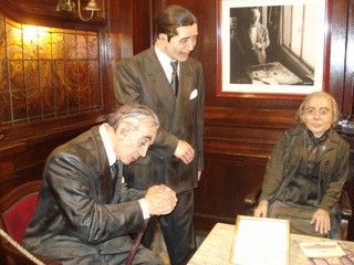 Alfonsina Storni, Carlos Gardel and Jorge Luis Borges