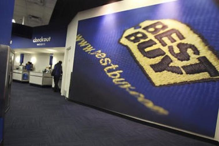 Interior of a Best Buy