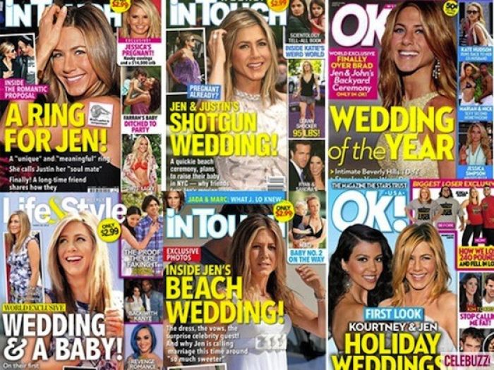 Aniston Wedding Covers