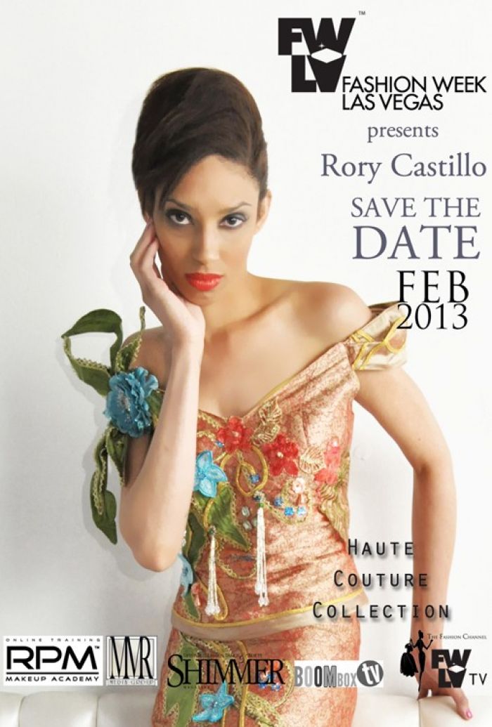 Save The Date Rory Castillo at Fashion Week Las Vegas