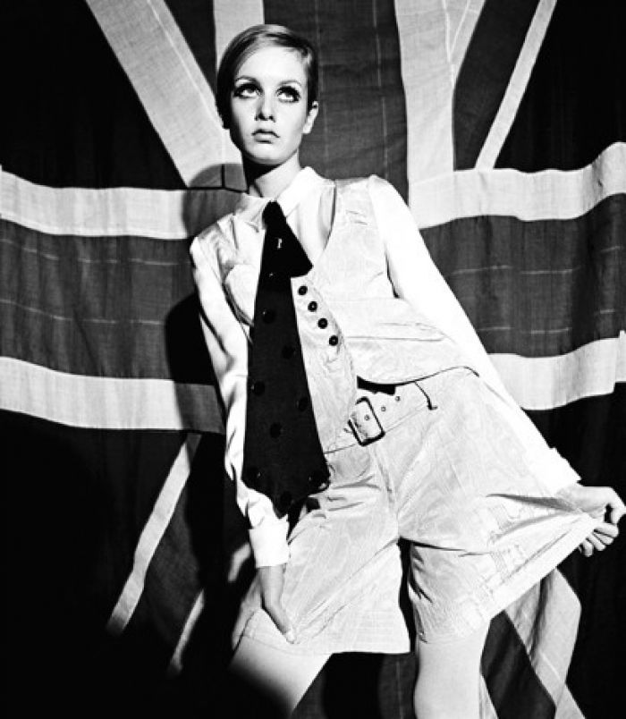 Twiggy shot by Terence Donovan