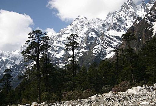 Himalayas from Sikkim