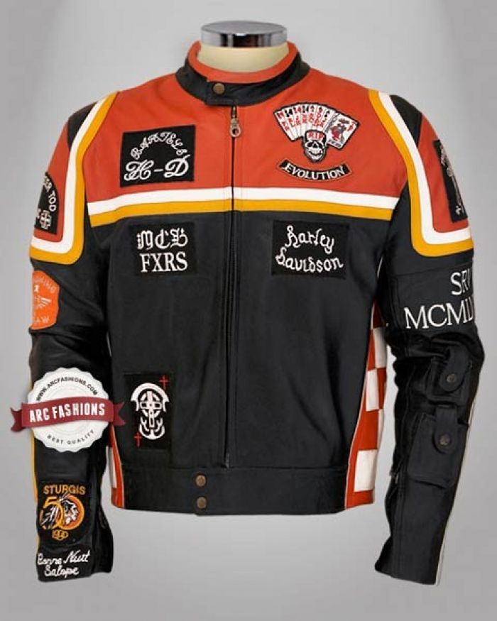 Harley Davidson And Marlboro Man Jacket