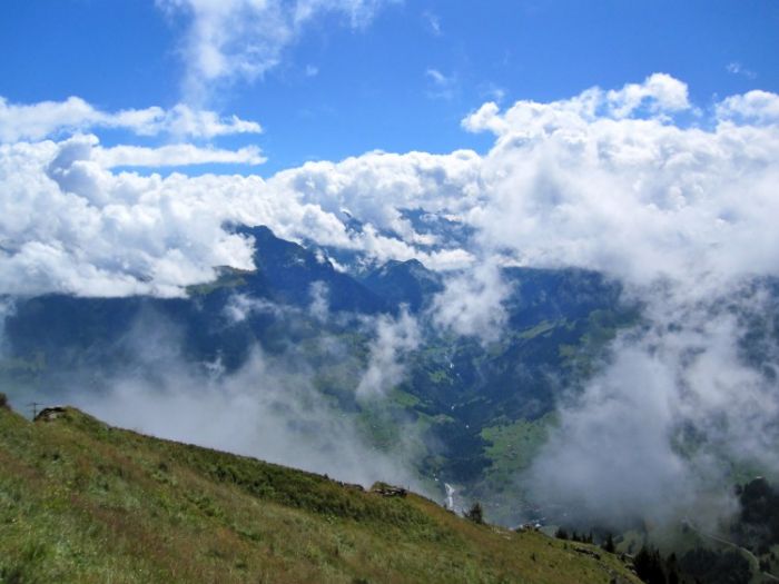 View from Niesen Alps