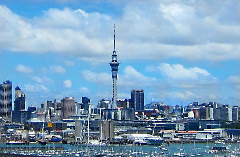 Auckland, New Zealand Stunning Skyline