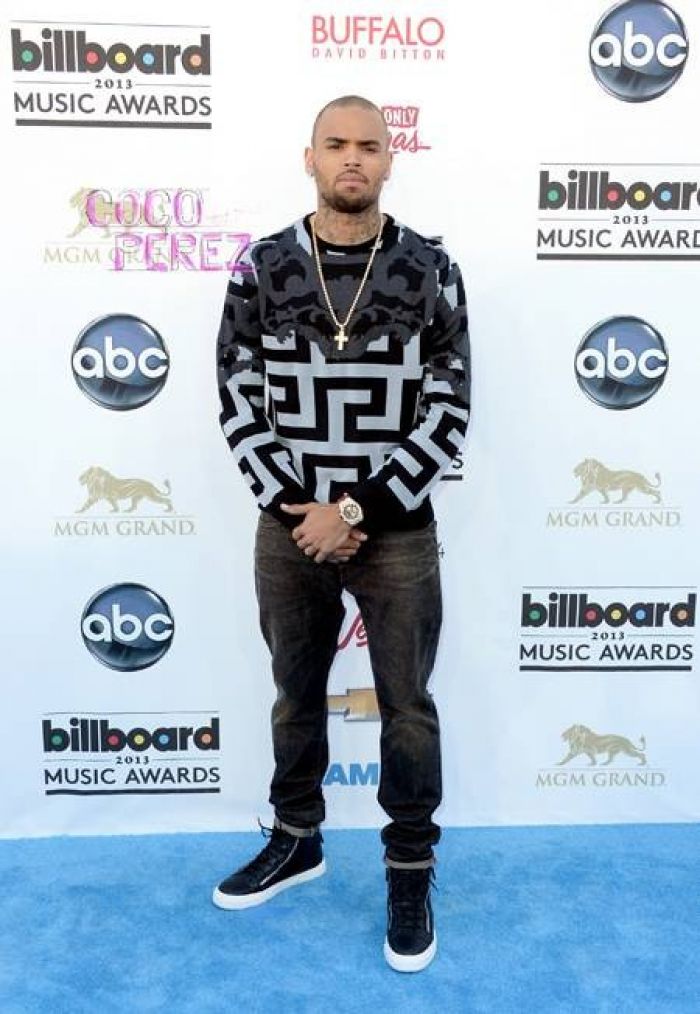 Chris Brown at the BBMAs