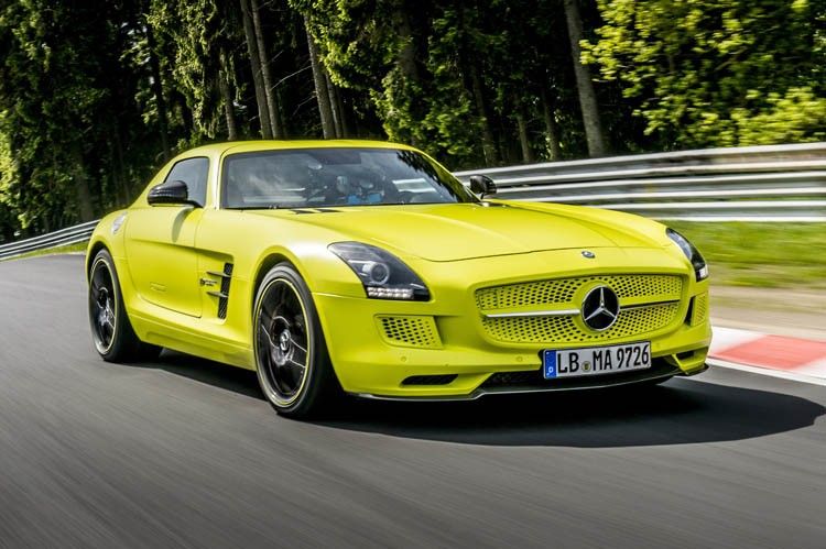 Mercedes-Benz SLS AMG Electric Drive is the World's Fastest Ele