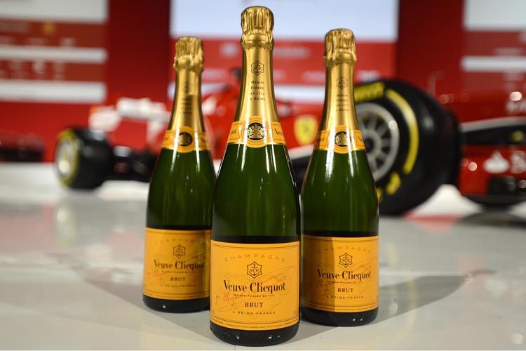 Veuve Clicquot Partners with Ferrari