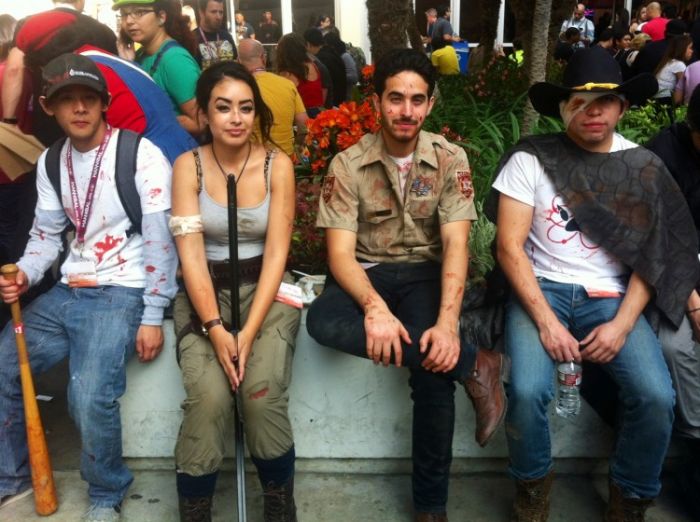 Walking Dead cosplay cast
