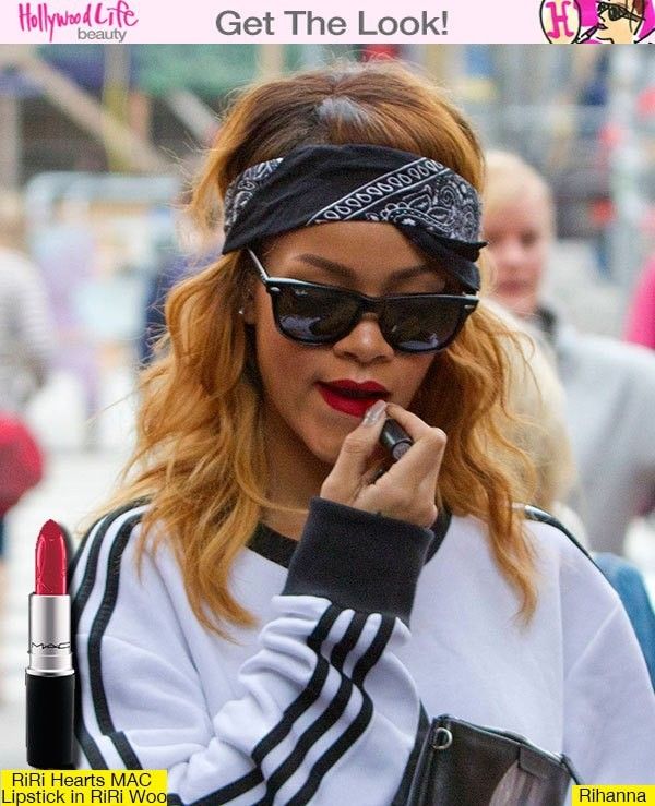 Rihanna's Red Lips