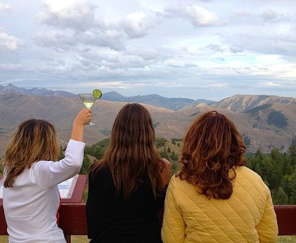 Mountain top martinis