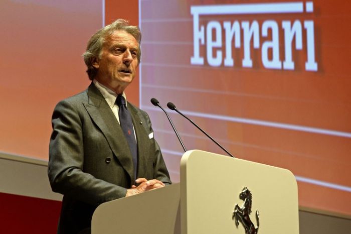 Ferrari president Luca di Montezemolo