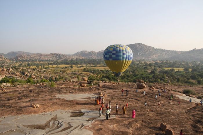 Hot air ballooning in Rajasthan