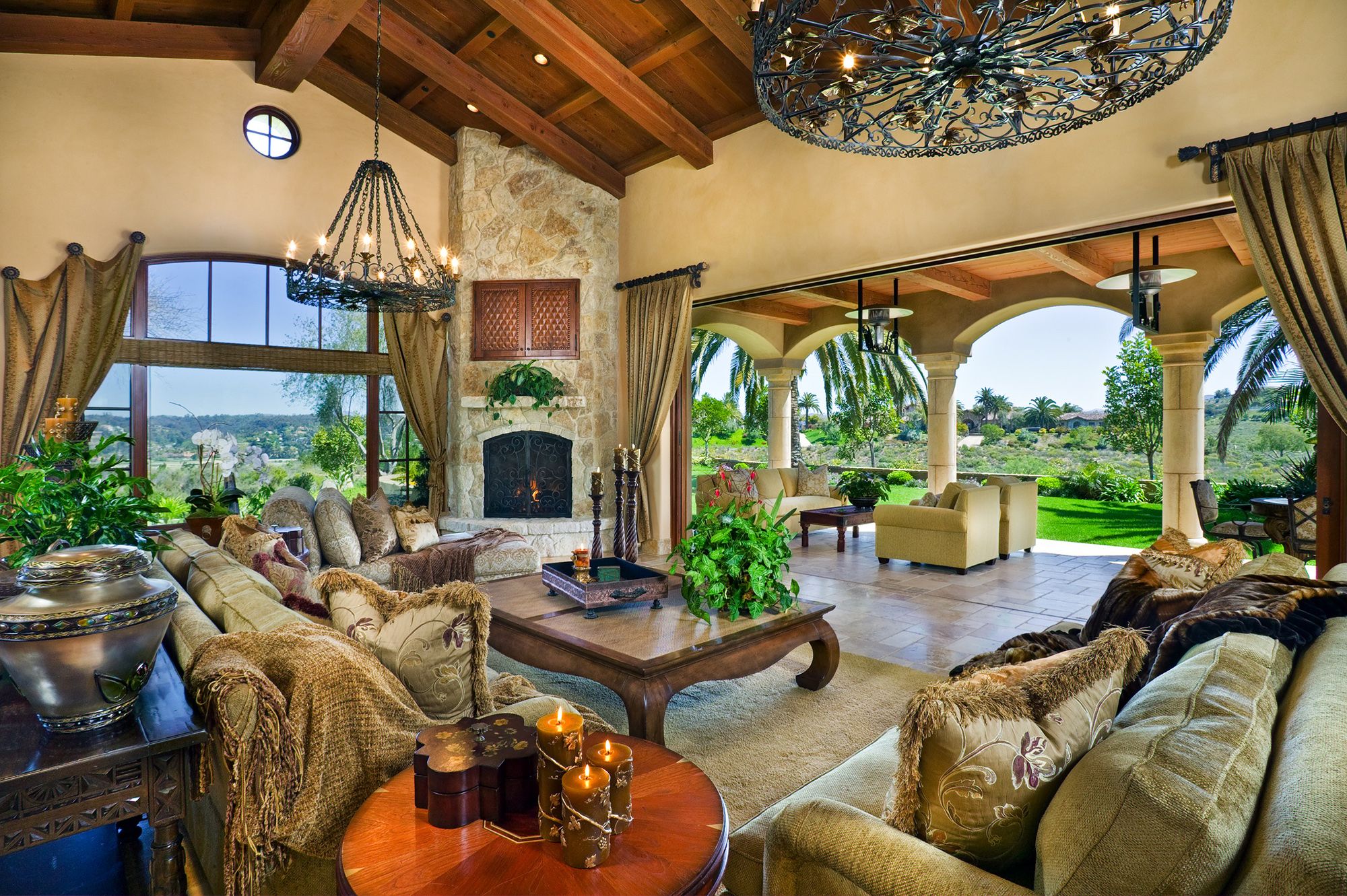 Rancho Las Brisas Ditches Walls for Wide Open Spaces