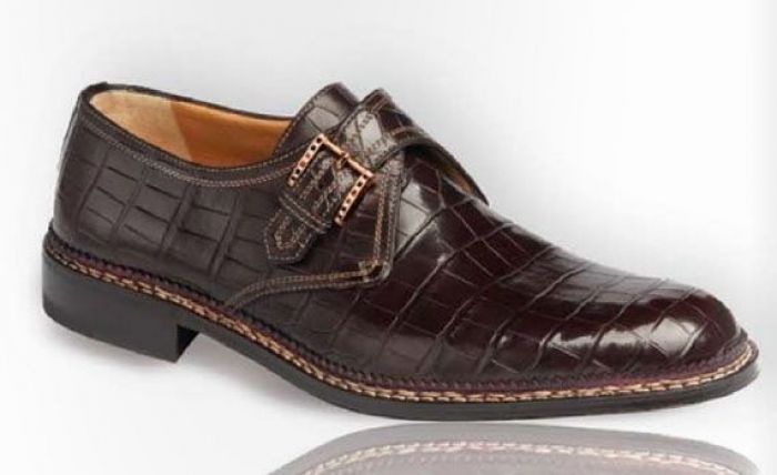 a testoni crocodile shoes