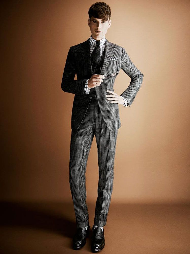 Tom Ford Menswear Sees Tweed for Fall