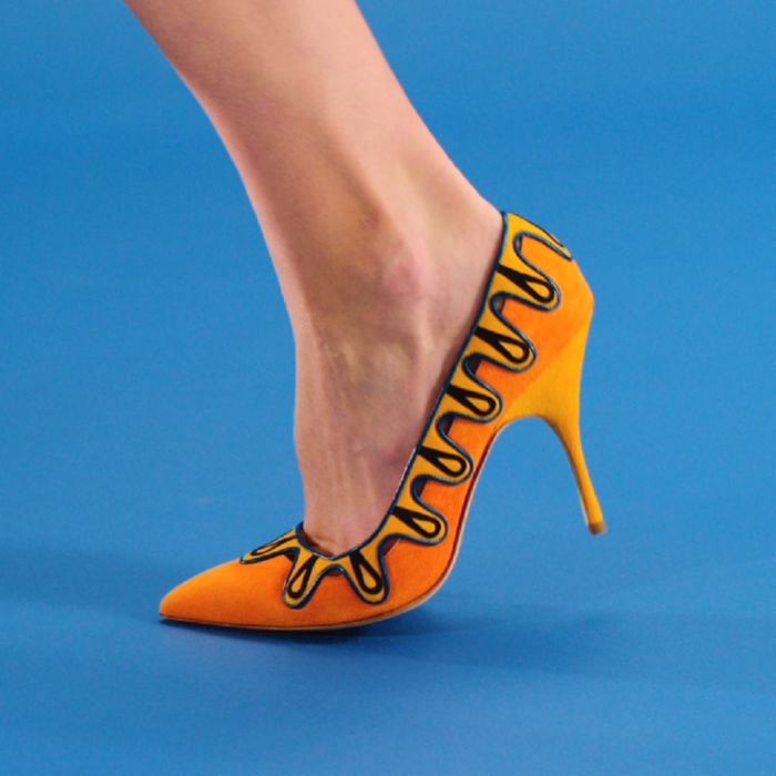 Mary Jane - Black & Gold Gloss - Womens Designer Heels | Embassy London USA  | Wolf & Badger